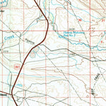United States Geological Survey Bairoil, WY (1979, 100000-Scale) digital map