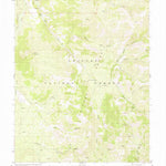 United States Geological Survey Bakeoven Creek, NV (1980, 24000-Scale) digital map