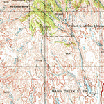 United States Geological Survey Baker City, OR-ID (1955, 250000-Scale) digital map