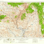 United States Geological Survey Baker City, OR-ID (1959, 250000-Scale) digital map