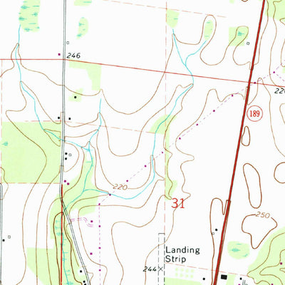 United States Geological Survey Baker, FL (1973, 24000-Scale) digital map