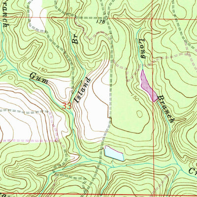United States Geological Survey Baker, FL (1973, 24000-Scale) digital map