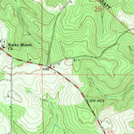 United States Geological Survey Baker Hill, AL (1968, 24000-Scale) digital map
