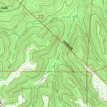 United States Geological Survey Baker Hill, AL (1968, 24000-Scale) digital map