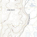 United States Geological Survey Baker Hot Springs, UT (2023, 24000-Scale) digital map