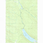 United States Geological Survey Baker Lake, ME (1989, 24000-Scale) digital map