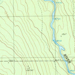 United States Geological Survey Baker Lake, ME (1989, 24000-Scale) digital map
