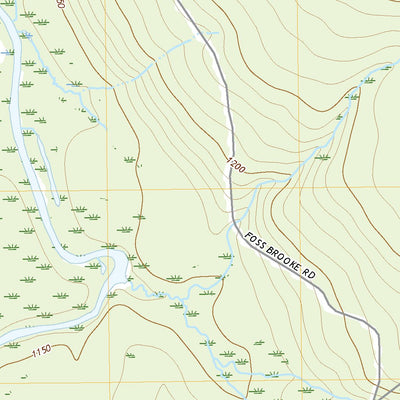 United States Geological Survey Baker Lake NW, ME (2021, 24000-Scale) digital map