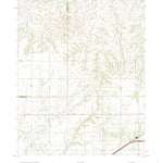 United States Geological Survey Baker Lake, OK (2018, 24000-Scale) digital map