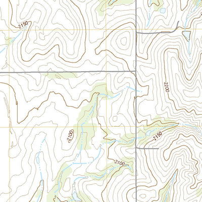 United States Geological Survey Baker Lake, OK (2018, 24000-Scale) digital map