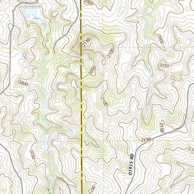 United States Geological Survey Baker Lake, OK (2018, 24000-Scale) digital map
