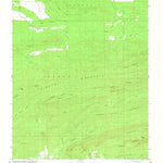 United States Geological Survey Baker Mountain, OK (1979, 24000-Scale) digital map