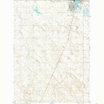 United States Geological Survey Baker, MT (1981, 24000-Scale) digital map
