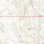 United States Geological Survey Baker, MT (1981, 24000-Scale) digital map
