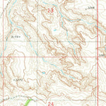 United States Geological Survey Baker, MT (1981, 24000-Scale) digital map