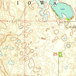 United States Geological Survey Baker, ND (1958, 24000-Scale) digital map