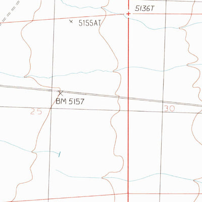 United States Geological Survey Baker, NV-UT (1986, 24000-Scale) digital map