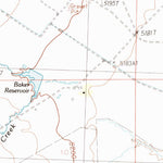 United States Geological Survey Baker, NV-UT (1986, 24000-Scale) digital map