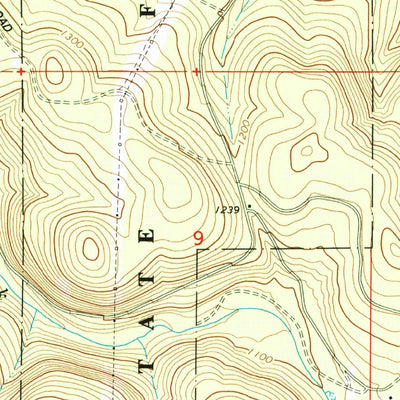 United States Geological Survey Baker Point, OR (1979, 24000-Scale) digital map