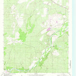 United States Geological Survey Baker Spring, TX (1955, 24000-Scale) digital map
