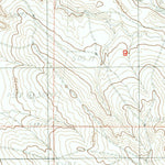 United States Geological Survey Baker Spring, WY (1984, 24000-Scale) digital map