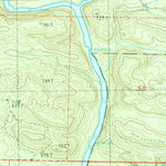 United States Geological Survey Baker Springs, AR (1986, 24000-Scale) digital map