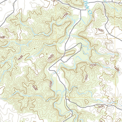 United States Geological Survey Baker, TX (2022, 24000-Scale) digital map