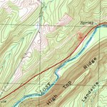 United States Geological Survey Baker, WV (1999, 24000-Scale) digital map
