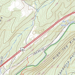 United States Geological Survey Baker, WV (2023, 24000-Scale) digital map