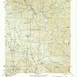 United States Geological Survey Bakers Crossing, TX (1944, 62500-Scale) digital map