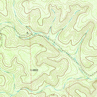 United States Geological Survey Bakers Crossing, TX (1979, 24000-Scale) digital map