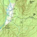 United States Geological Survey Bakers Mills, NY (1990, 25000-Scale) digital map