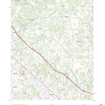 United States Geological Survey Bakers, NC (2022, 24000-Scale) digital map