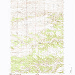 United States Geological Survey Bakers Spring, MT (1985, 24000-Scale) digital map