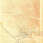 United States Geological Survey Bakersfield, CA (1906, 62500-Scale) digital map