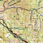 United States Geological Survey Bakersfield, CA (1962, 250000-Scale) digital map