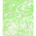 United States Geological Survey Bakersfield, MO (1968, 24000-Scale) digital map