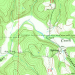 United States Geological Survey Bakersfield, MO (1968, 24000-Scale) digital map