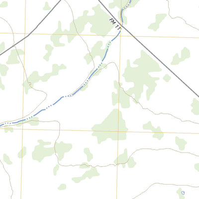 United States Geological Survey Bakersfield, TX (2023, 24000-Scale) digital map