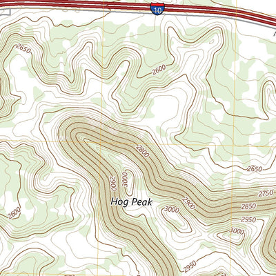United States Geological Survey Bakersfield, TX (2023, 24000-Scale) digital map