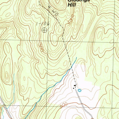 United States Geological Survey Bakersfield, VT (1986, 24000-Scale) digital map