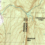 United States Geological Survey Bakersfield, VT (1986, 24000-Scale) digital map