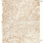 United States Geological Survey Bakersville, NC-TN (1934, 24000-Scale) digital map