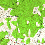 United States Geological Survey Bakersville, NC-TN (1960, 24000-Scale) digital map