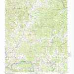 United States Geological Survey Bakersville, NC-TN (1997, 24000-Scale) digital map