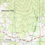 United States Geological Survey Bakersville, NC-TN (1997, 24000-Scale) digital map