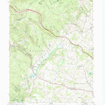 United States Geological Survey Bakersville, PA (1967, 24000-Scale) digital map