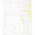 United States Geological Survey Baking Powder Flat, NV (1986, 24000-Scale) digital map