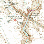 United States Geological Survey Balanced Rock, ID (1980, 24000-Scale) digital map