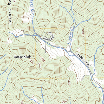 United States Geological Survey Bald Creek, NC (2022, 24000-Scale) digital map